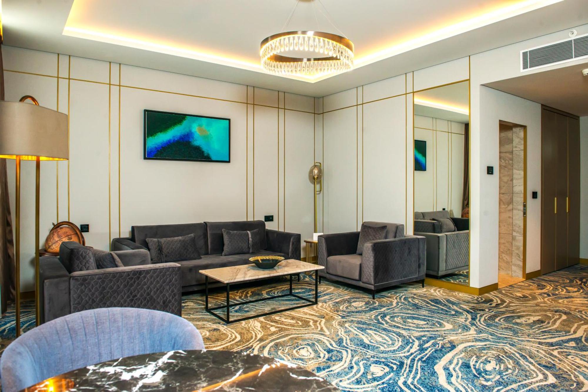 ホテル Intercontinental Baku By Ihg エクステリア 写真 The interior of the hotel